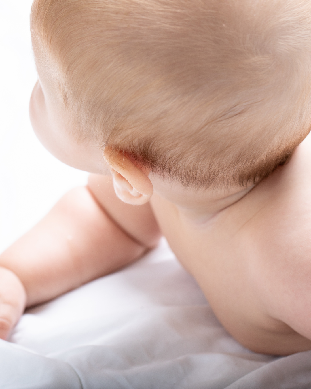 tensión muscular bebe cuello